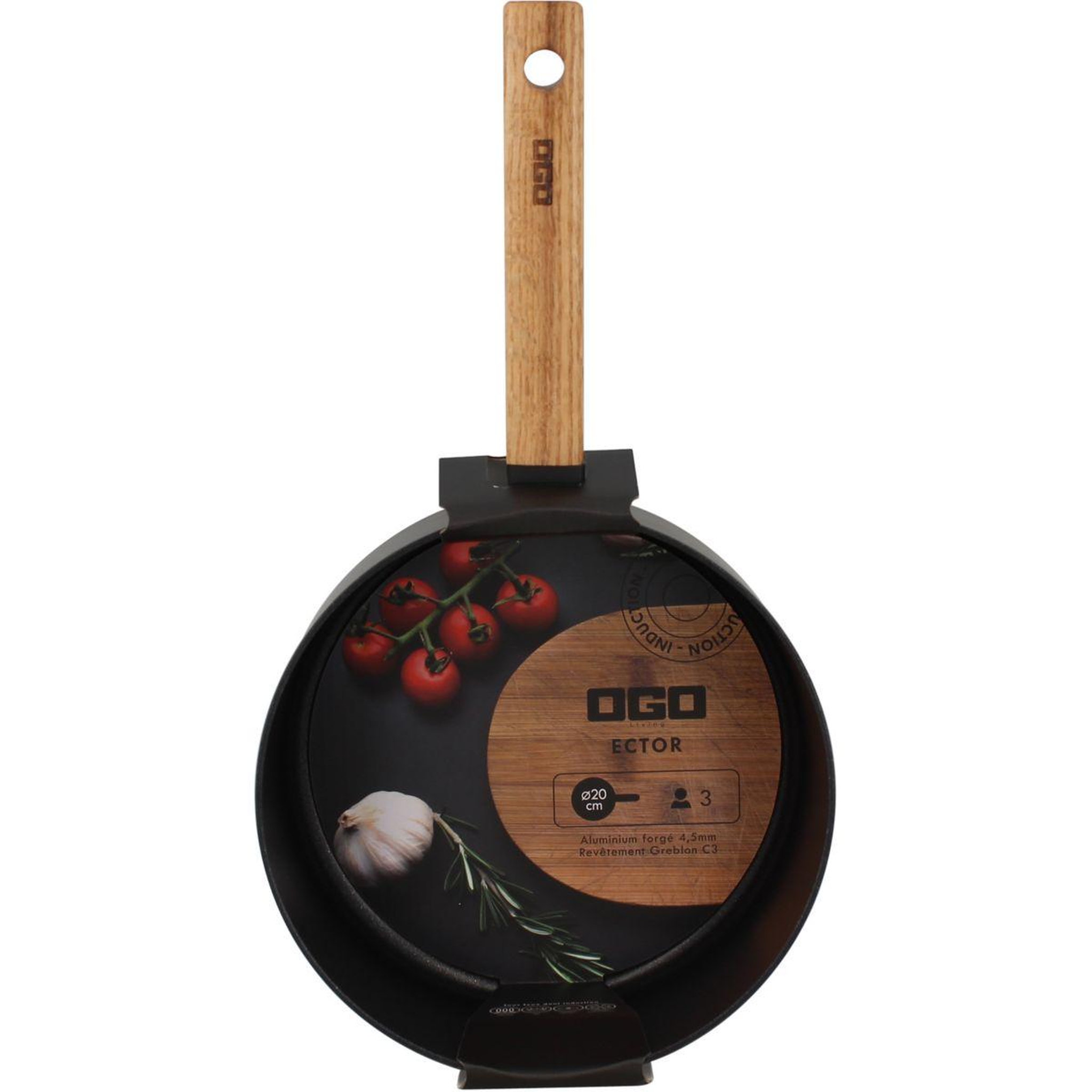 Voir la diapositive 2 : OGO LIVING Casserole ector 20cm