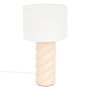 Voir la diapositive 1 : ATMOSPHERA Lampe à Poser en Céramique  Noly  44cm Beige