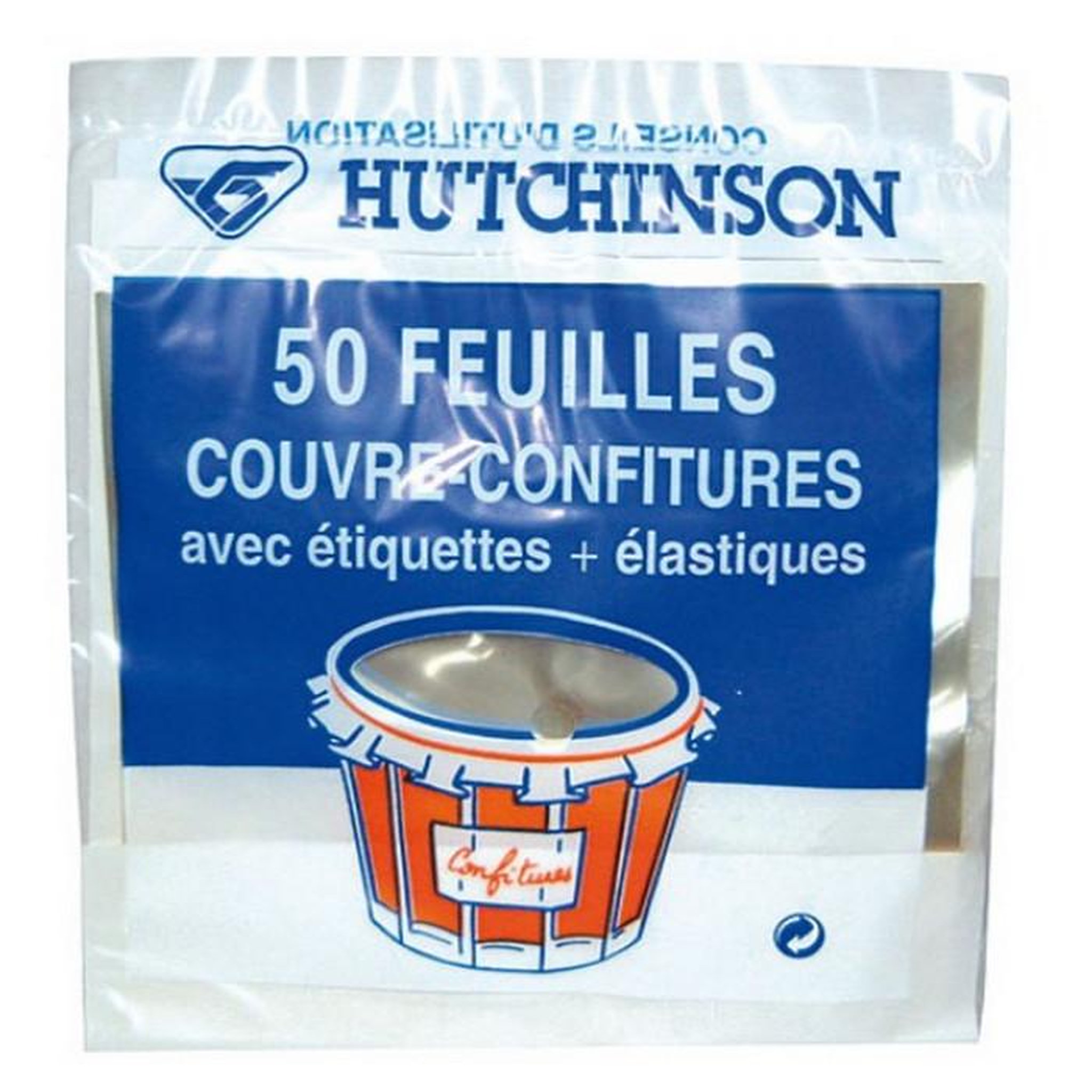 HUTCHINSON Lot de 50 couvre confitures - 47 GPC