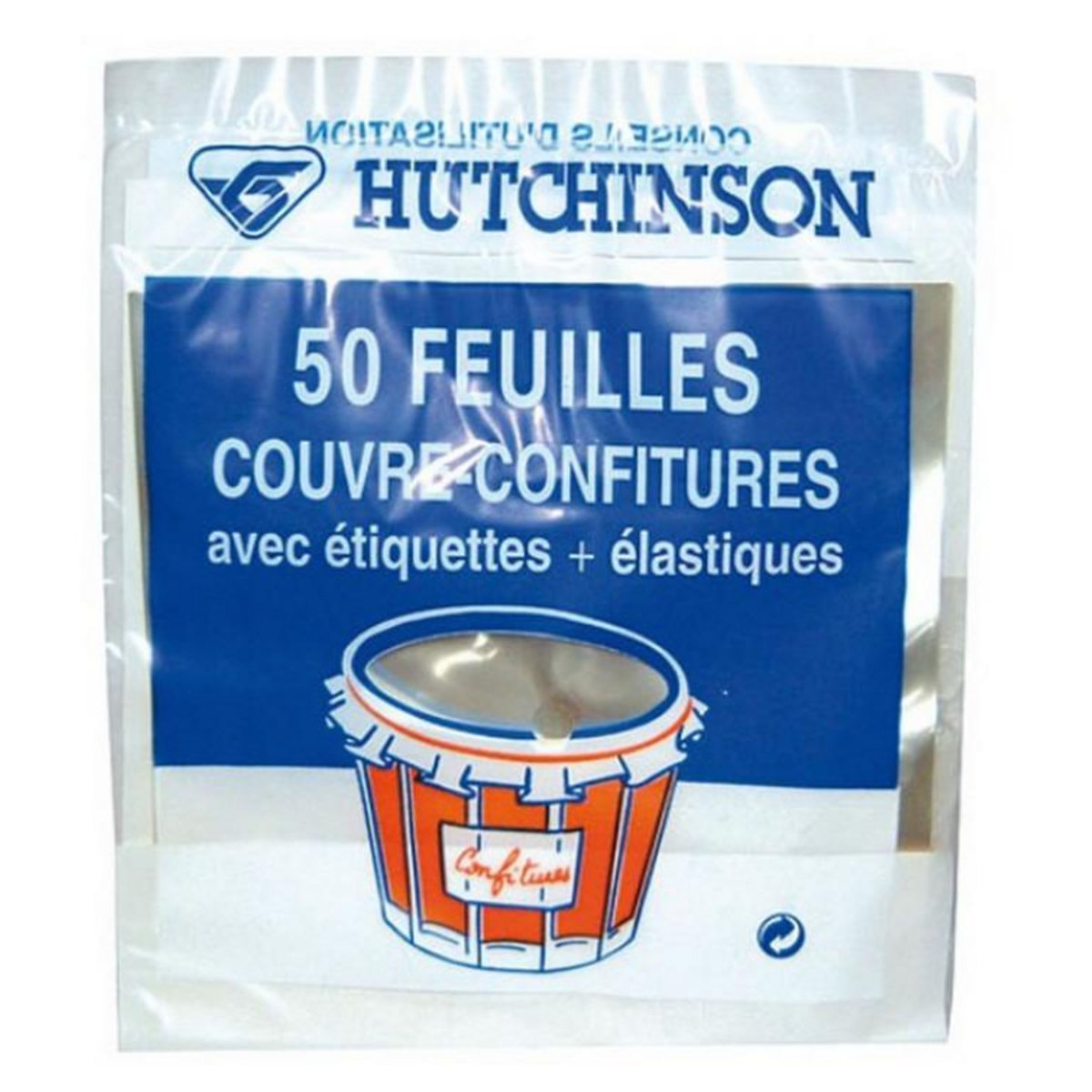 HUTCHINSON Lot de 50 couvre confitures - 47 gpc