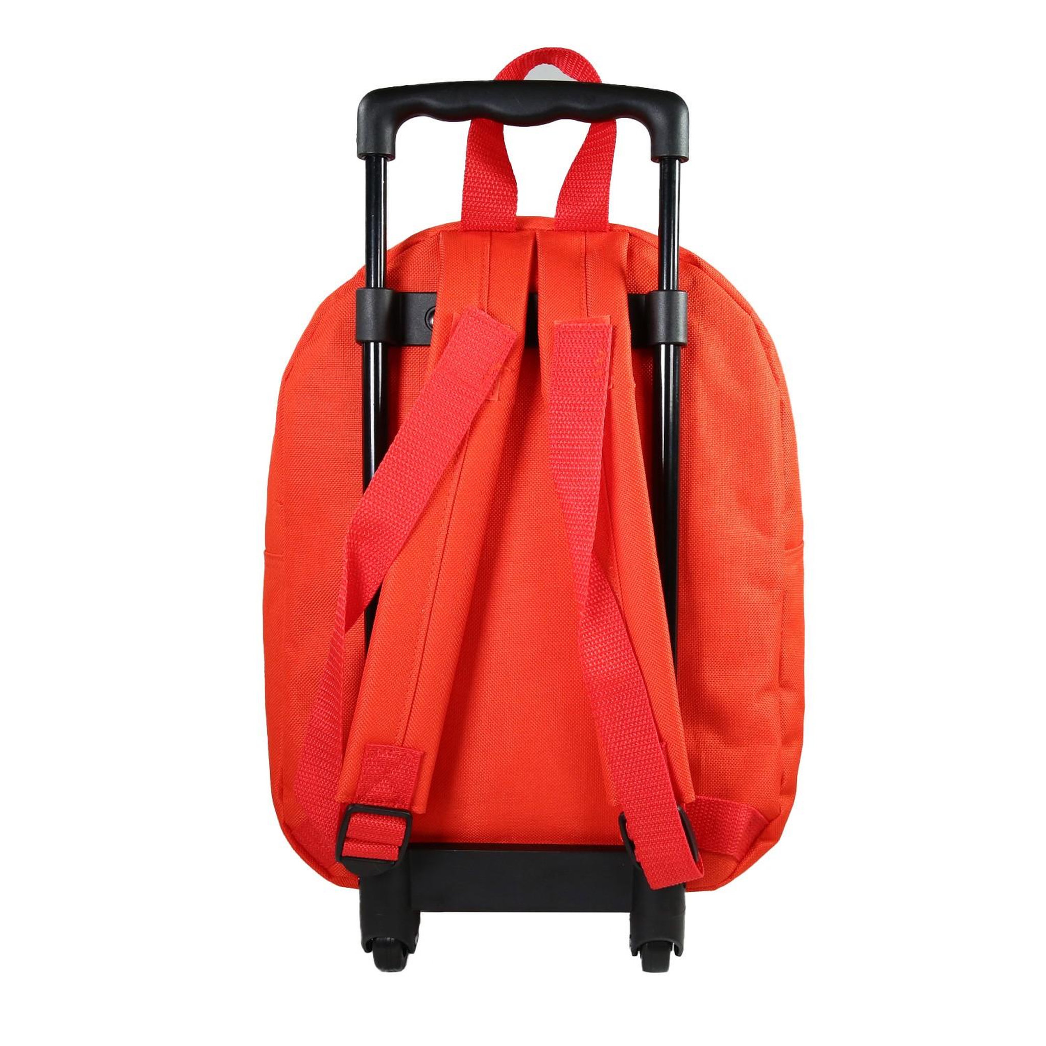 Voir la diapositive 4 : Bagtrotter Sac à dos à roulettes 32 cm maternelle Spiderman Bleu