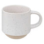 Voir la diapositive 2 : SECRET DE GOURMET Lot de 4 Mugs sur Rack  Lana  20cl Blanc