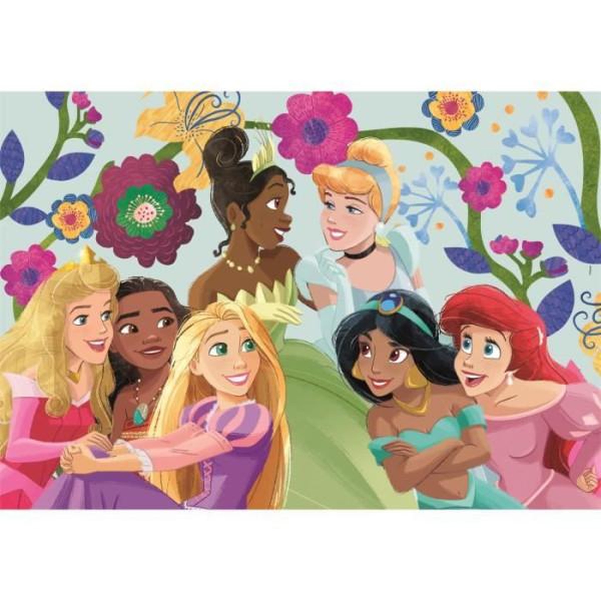 Voir la diapositive 3 : CLEMENTONI Puzzle 2 x 60 pièces - Disney Princess - CLEMENTONI