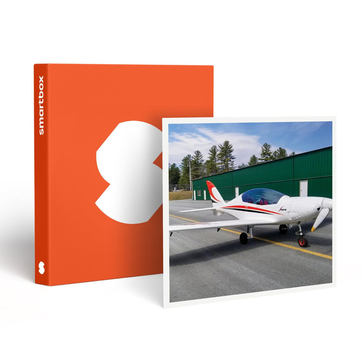 Smartbox Baptême de l'air en Shark UL au-dessus des falaises d'Étretat avec vidéo souvenir du vol - Coffret Cadeau Sport & Aventure