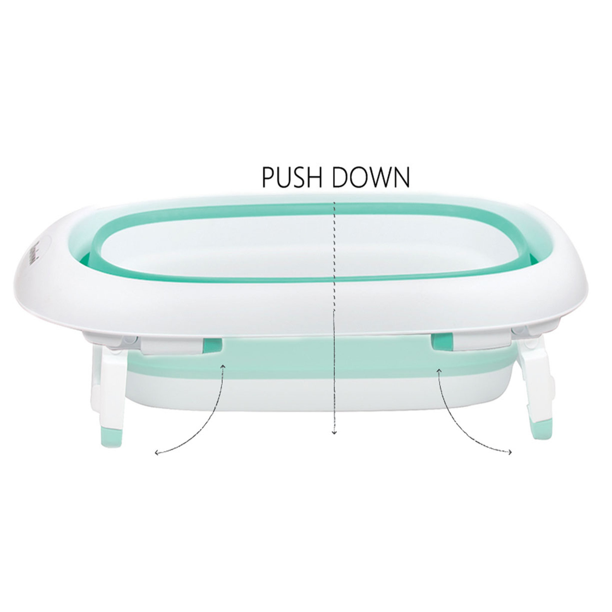 Voir la diapositive 5 : BANINNI Baignoire bébé compacte et design Tino