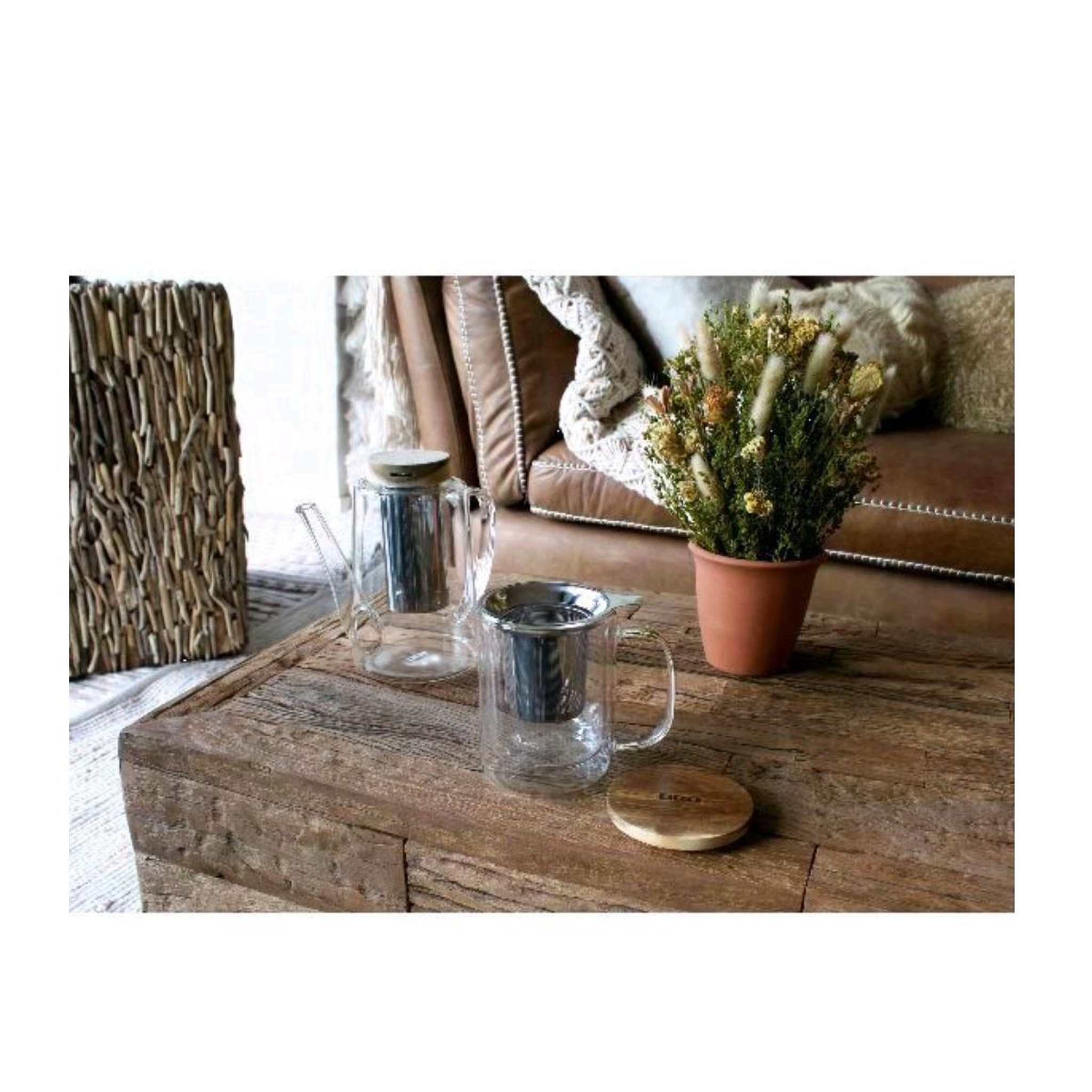 Voir la diapositive 4 : OGO LIVING Théière en verre 1.2l - 7912099