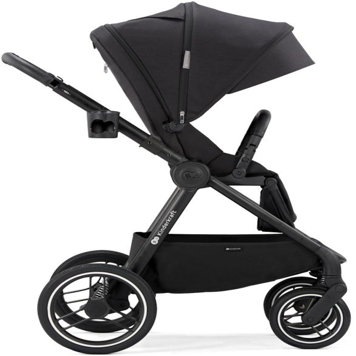 KINDERKRAFT Poussette combinée 2 en 1 avec suspension et protection UPF50+