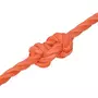 VIDAXL Corde de travail Orange 10 mm 25 m Polypropylene