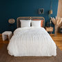 Voir la diapositive 1 : COTE DECO Housse de couette 240x220 + 2 taies FAR en coton lavé