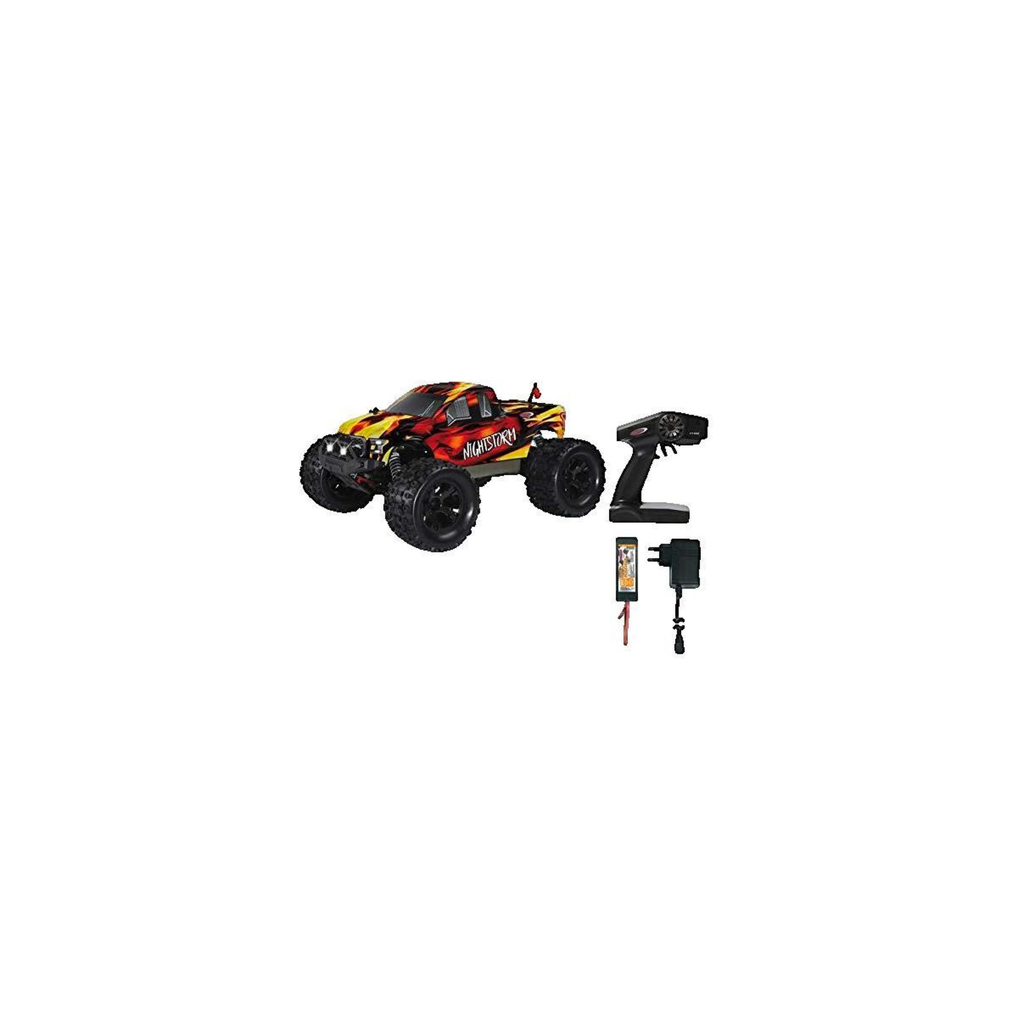 Jamara Voiture radiocommandée Jamara Nightstorm BL 4WD