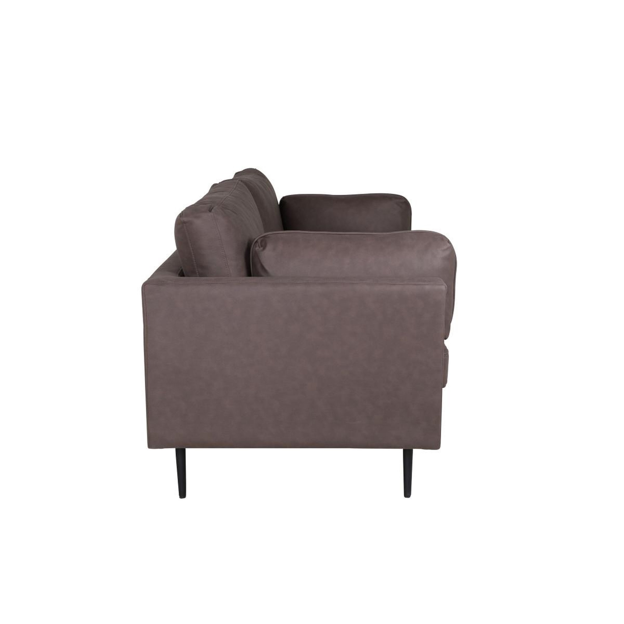 Voir la diapositive 3 : Paris Prix Canapé 3 places en microfibre  boom  203cm marron