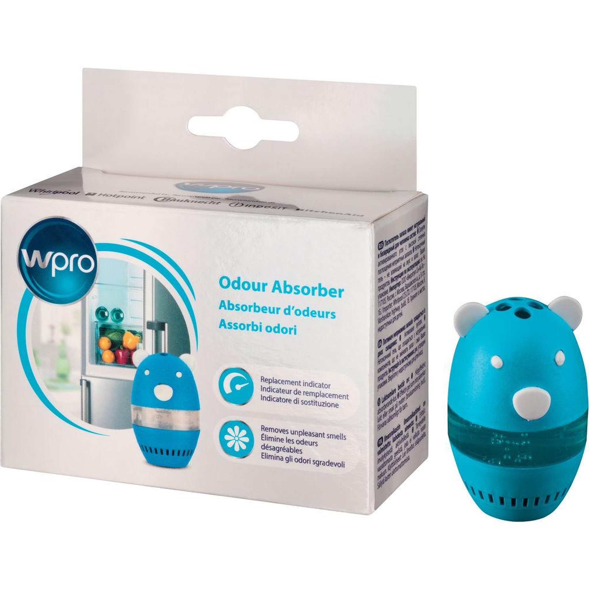 Voir la diapositive 2 : WPRO Absorbeur d'odeurs 2en1 - deo213