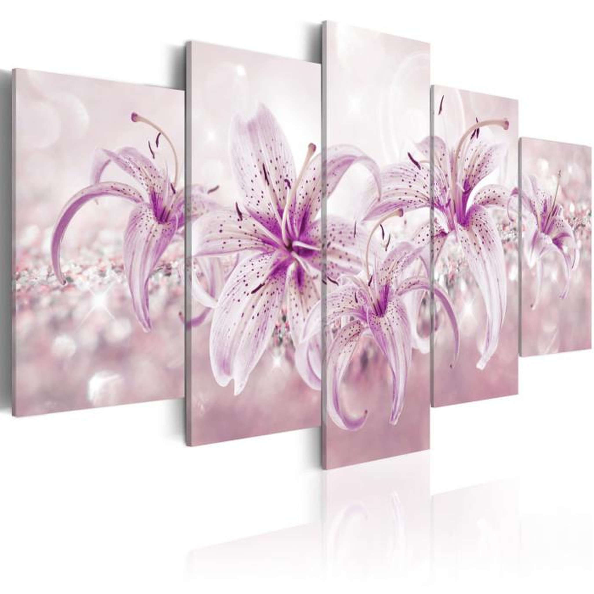 Paris Prix Tableau Imprimé  Purple Harmony. Coloris disponibles : Multicolore