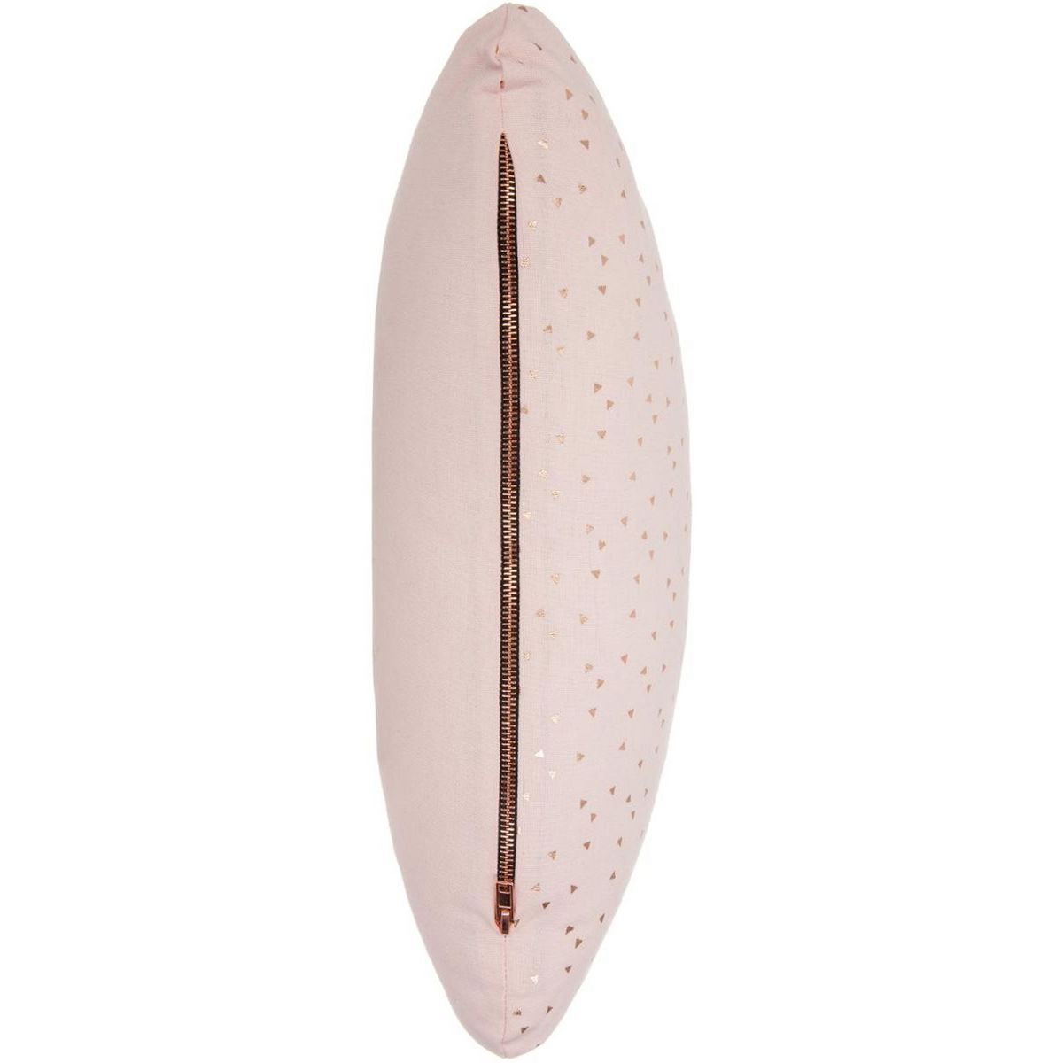 ATMOSPHERA FOR KIDS Coussin déco enfant forme nuage triangles dorés et zip