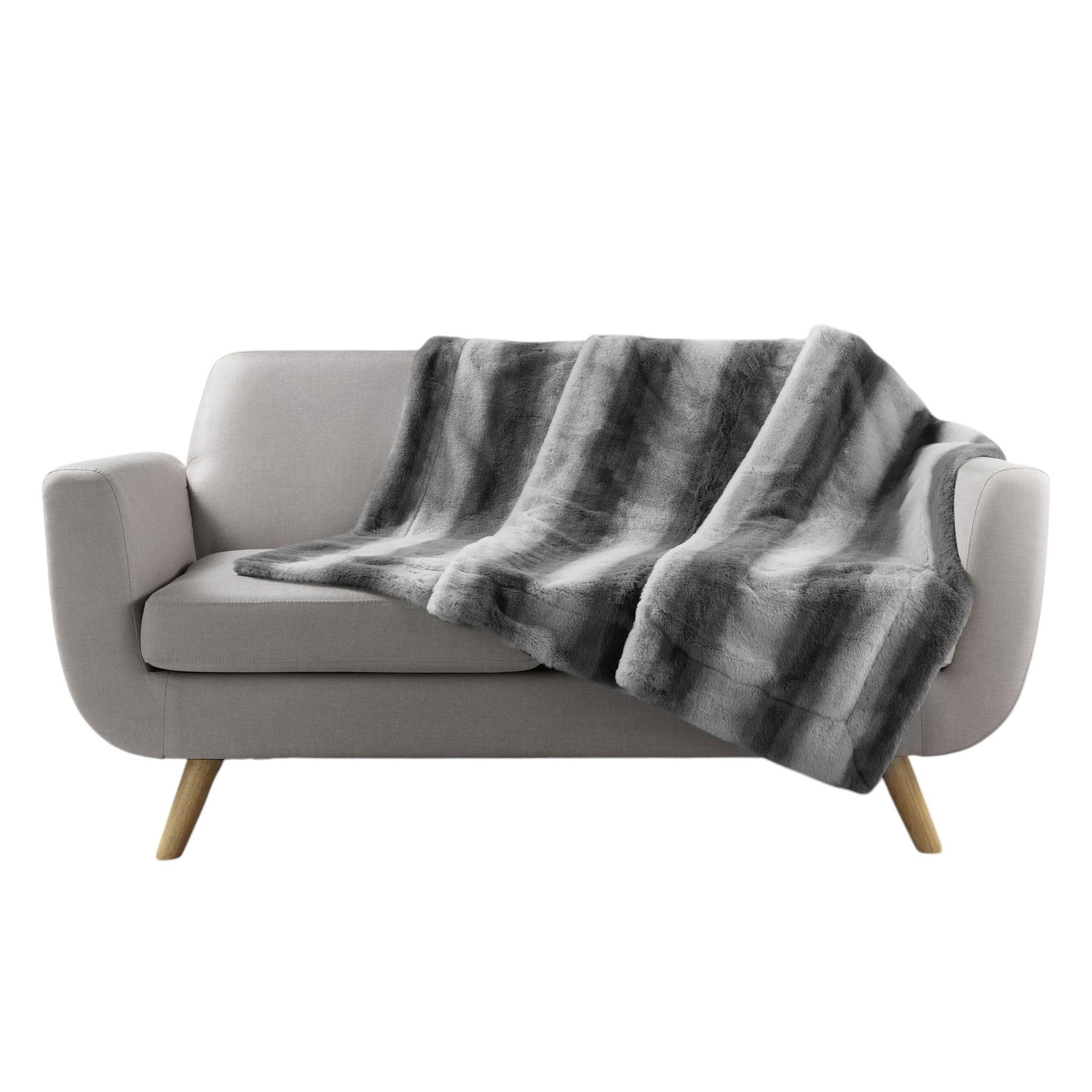 Eden Plaid a poils doux cougare design et moderne