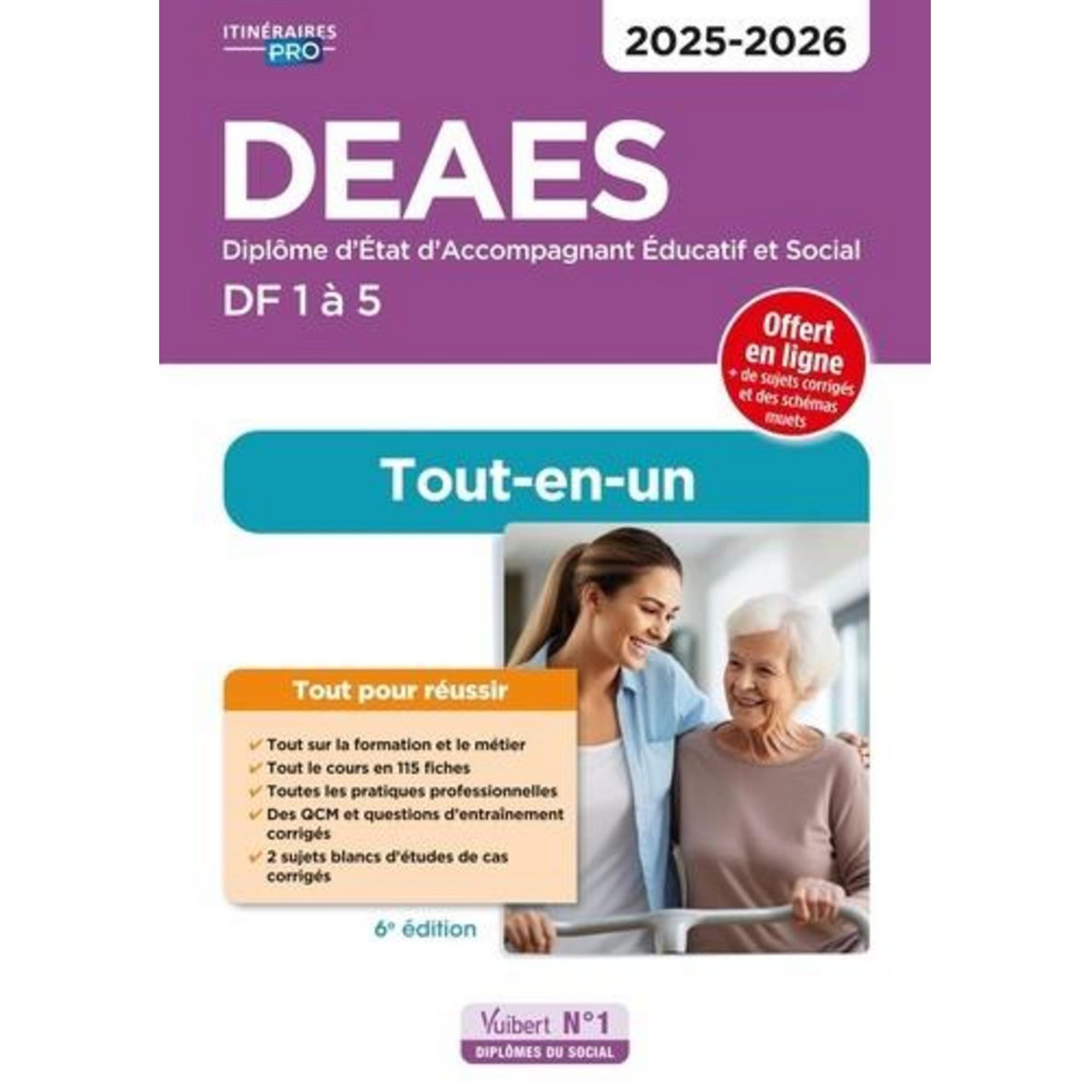 DEAES DF 1 A 5 . TOUT-EN-UN, EDITION 2025-2026, Lenepveu Danièle