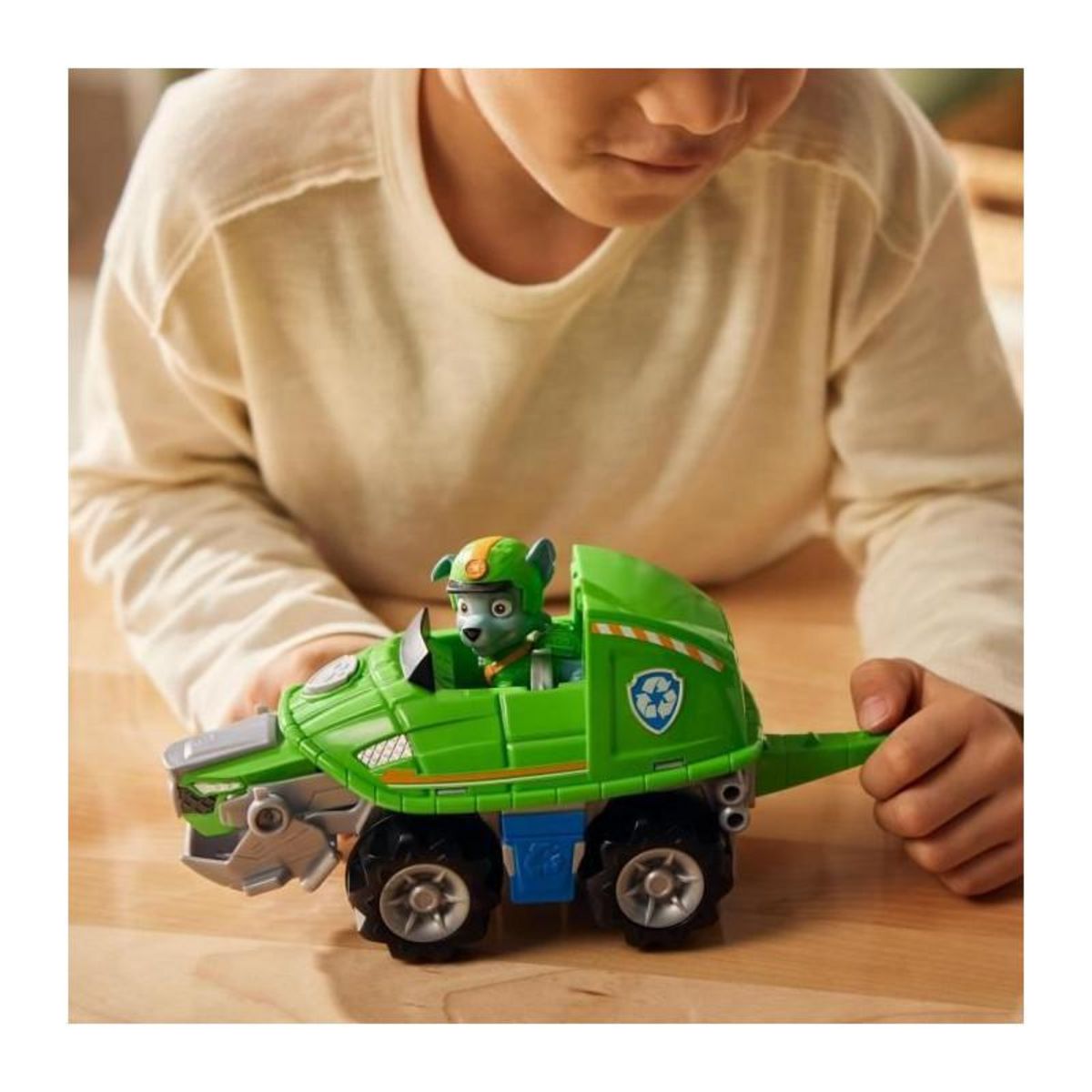 Spin Master VEHICULE + FIGURINE ROCKY JUNGLE PUPS La Pat' Patrouille