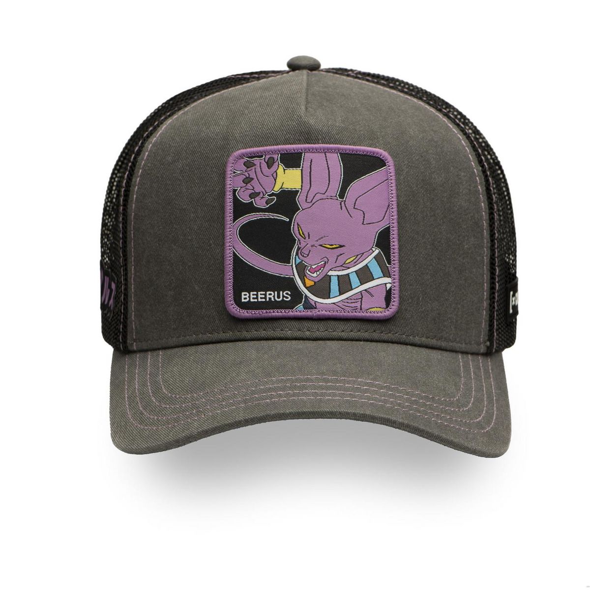 CAPSLAB Casquette trucker avec filet effet délavé Dragon Ball Super Beerus