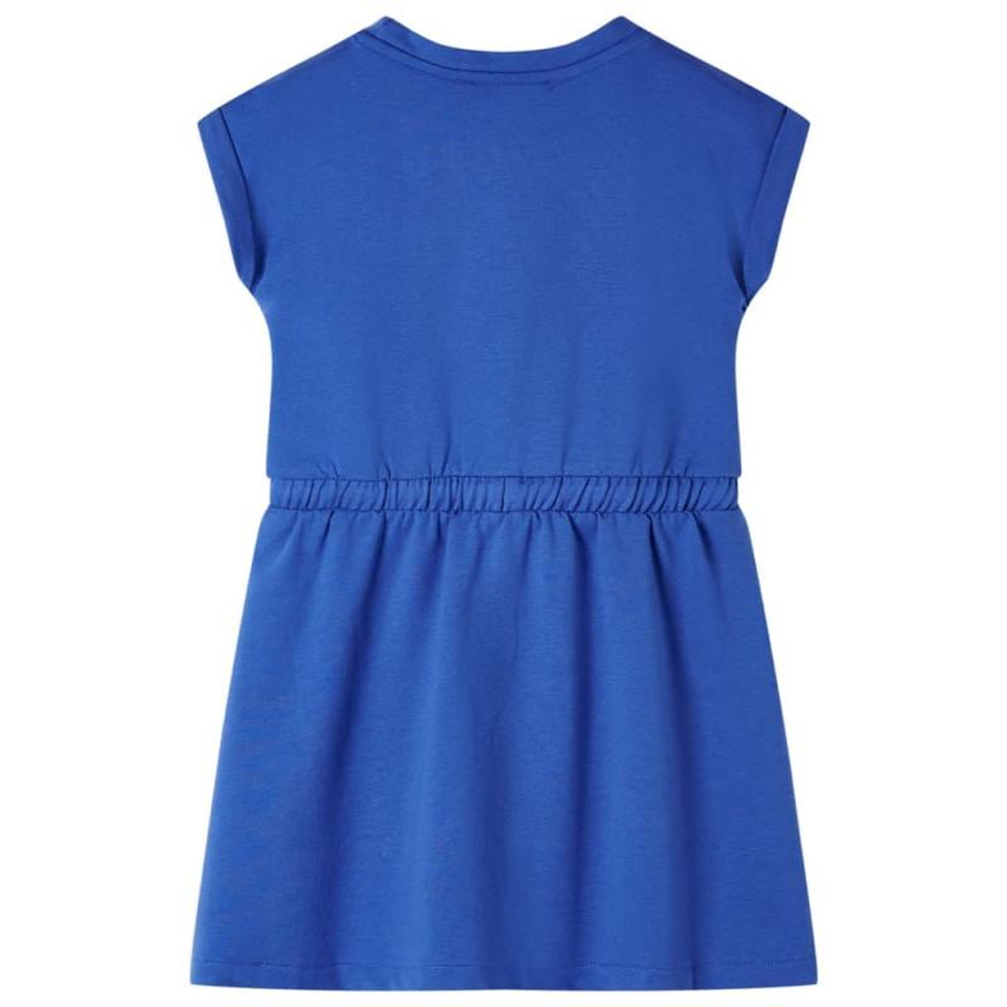 Voir la diapositive 2 : VIDAXL Robe pour enfants avec cordon de serrage bleu cobalt 128
