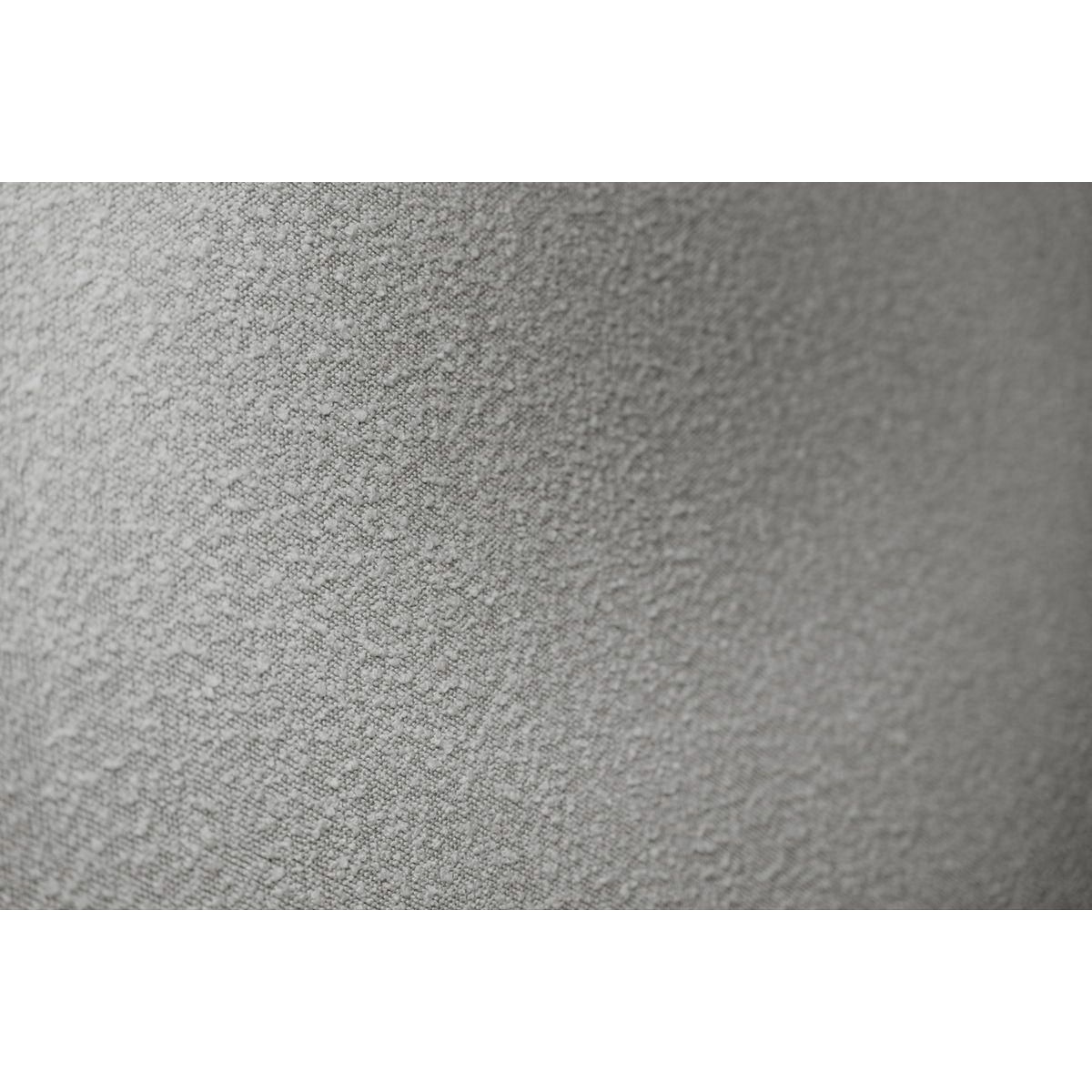 Sommeil de Plomb Lit avec tête de lit tapissier bouclette et sommier kit - Hauteur totale : 29cm