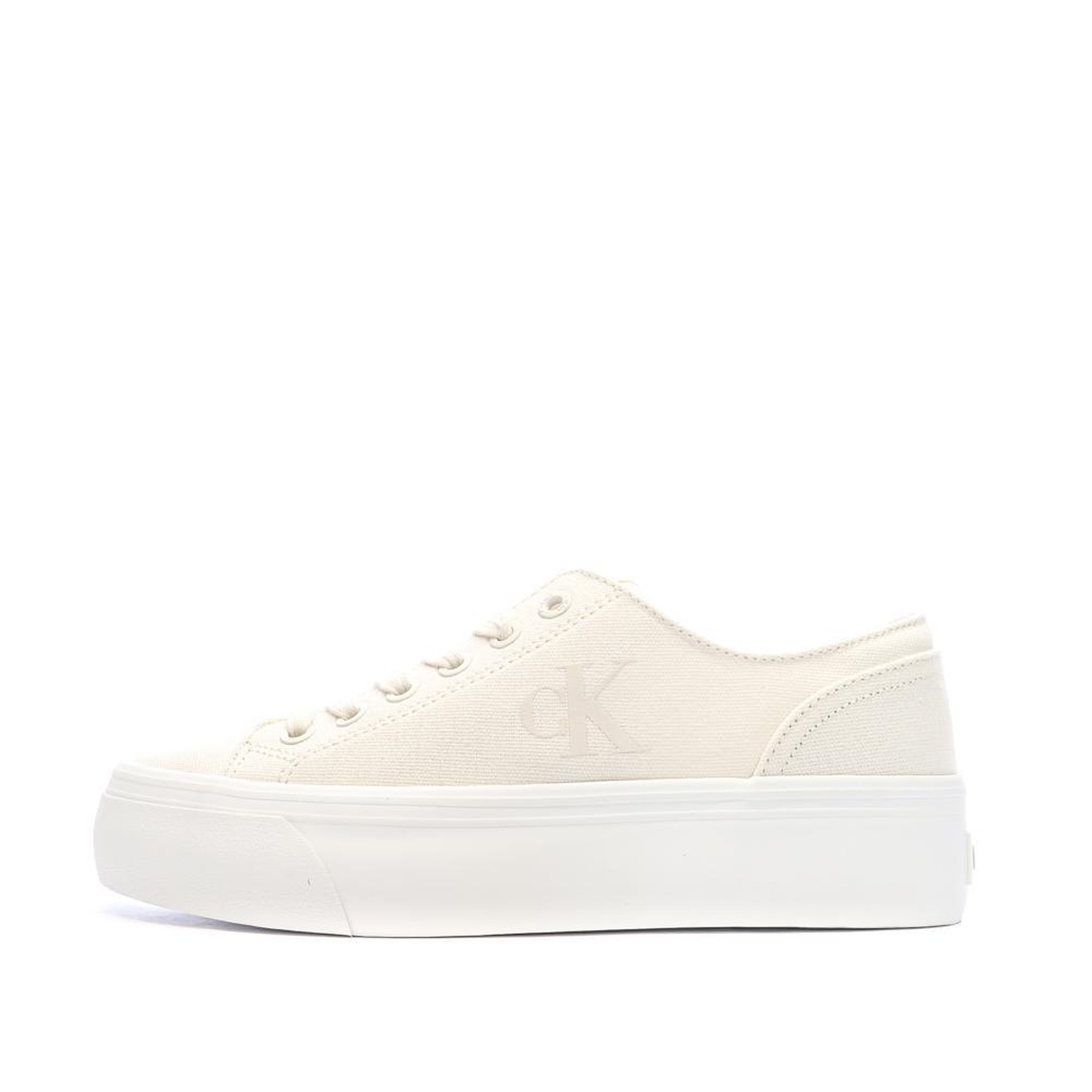 CALVIN KLEIN JEANS Baskets beiges femme calvin klein jeans vulc. Coloris disponibles : Beige