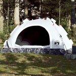VIDAXL Tente de camping 3 personnes tissu occultant liberation rapide