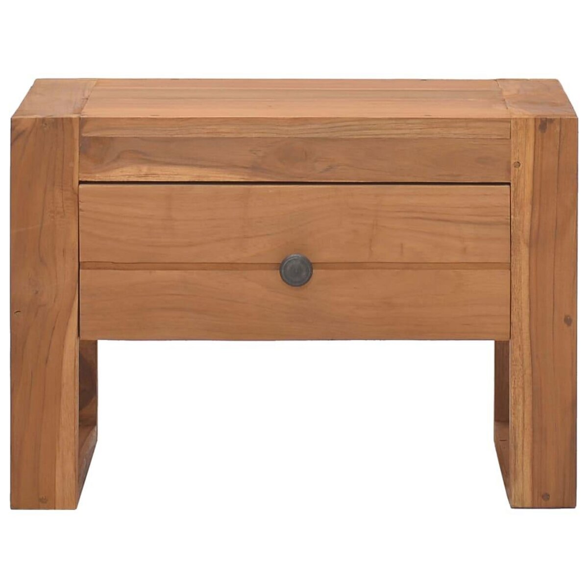 VIDAXL Table de chevet 50x30x35 cm Bois de teck solide