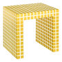 Voir la diapositive 3 : ATMOSPHERA Lot de 2 Tables d'Appoint  Betsy  45cm Jaune & Orange