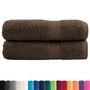 Voir la diapositive 2 : VIDAXL Serviettes de douche de qualité supérieure SOLUND 2 pcs marron