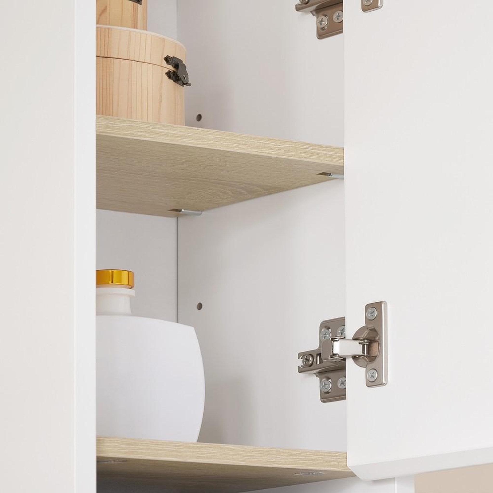 Voir la diapositive 5 : SOBUY SoBuy - Colonne De Salle De Bain à un tiroir - Moderne - BZR34
