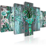 Paris Prix Tableau Imprimé 5 Pièces  Mosaic Tree. Coloris disponibles : Multicolore