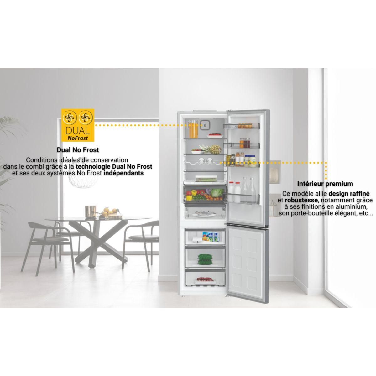 Whirlpool Réfrigérateur combiné WHK26494X6E