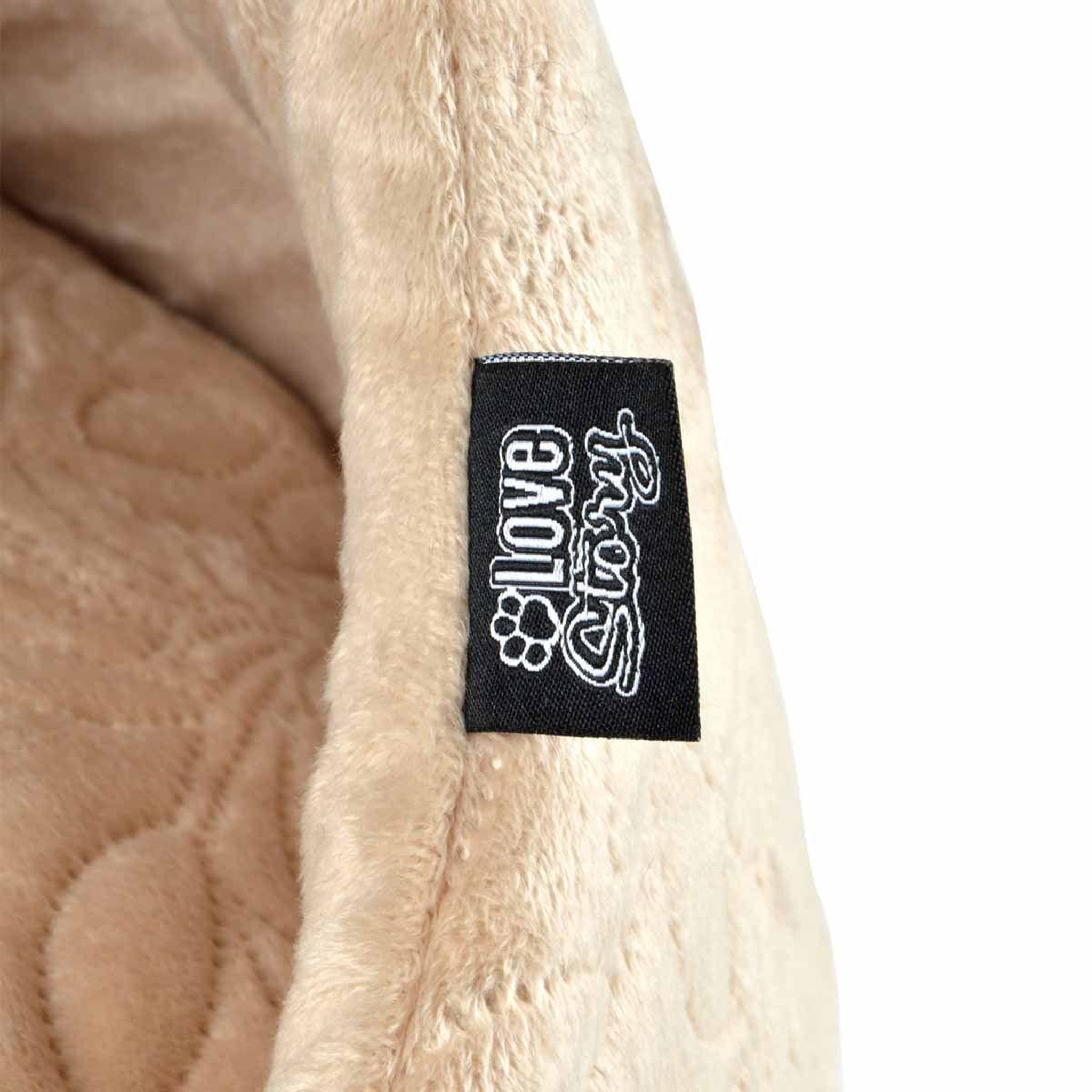 Voir la diapositive 3 : LOVE STORY Niche pour chien & chat  boho  50cm naturel