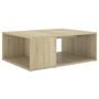 Voir la diapositive 2 : VIDAXL Table basse chene sonoma 90x67x33 cm bois d'ingenierie