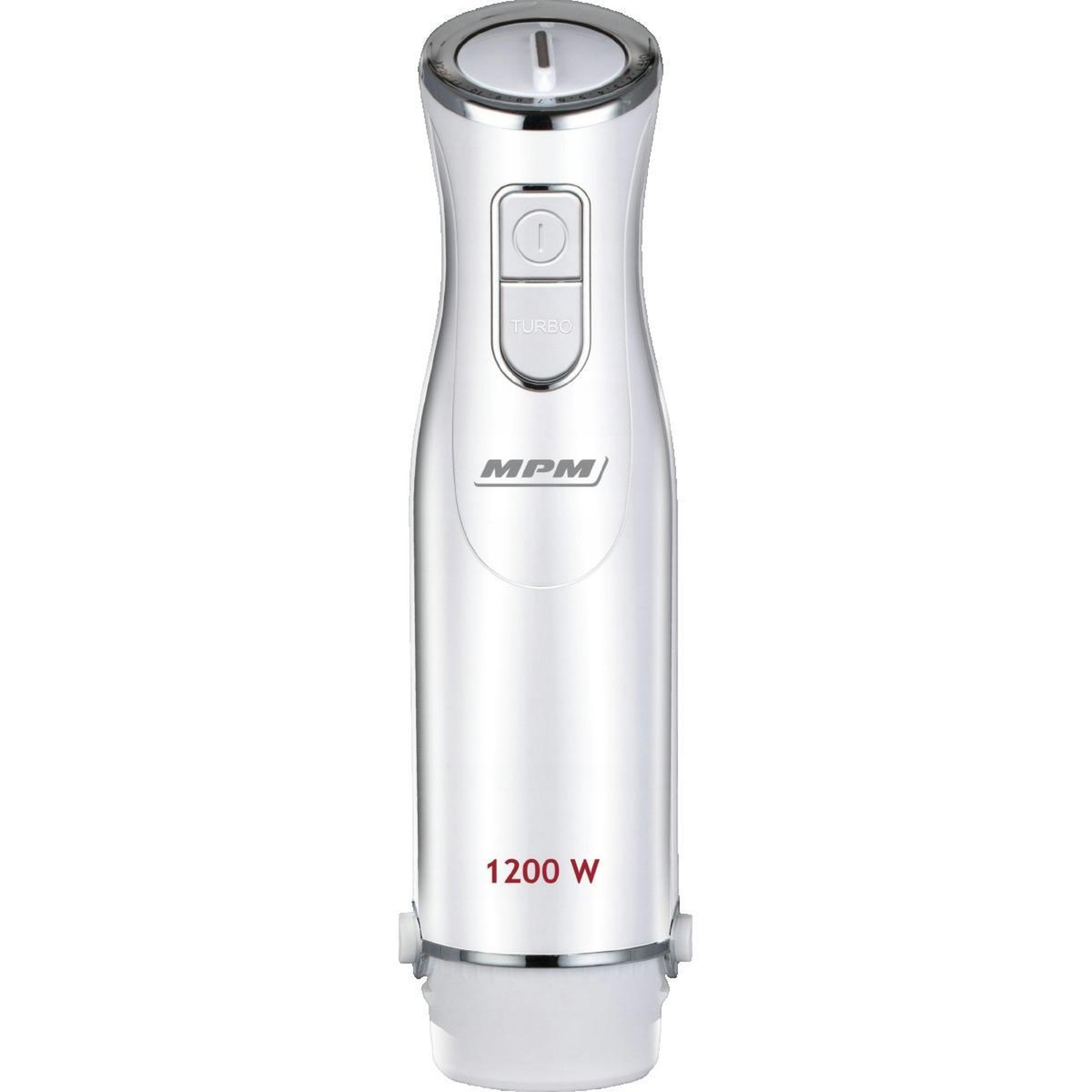 Voir la diapositive 3 : MPM Mixeur plongeant MPM MBL-36 Blanc 1200W 12 vitesses