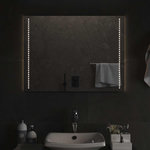 VIDAXL Miroir de salle de bain a LED 80x60 cm