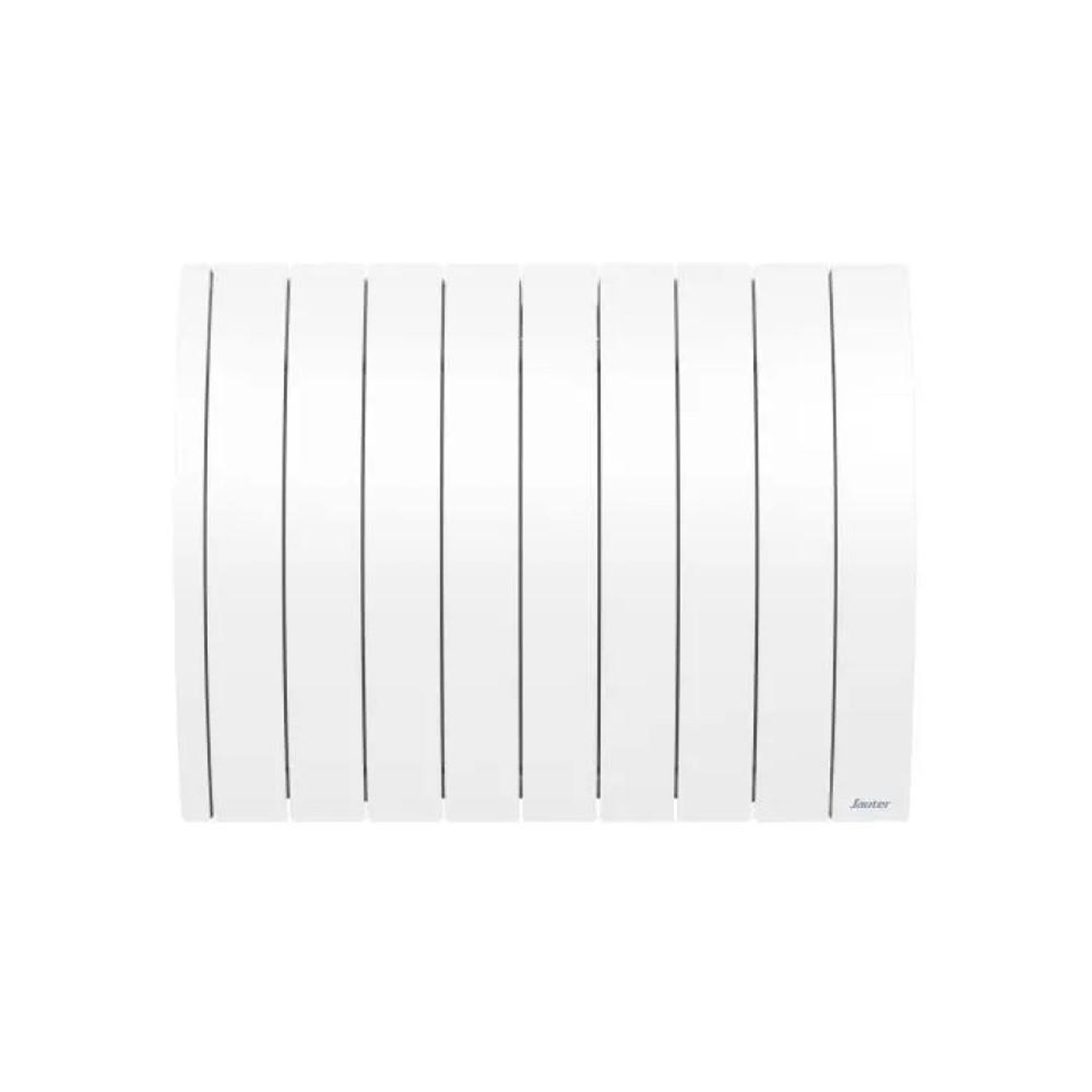 Sauter Radiateur électrique connecté IPALA horizontal 1500W blanc - inertie fluide
