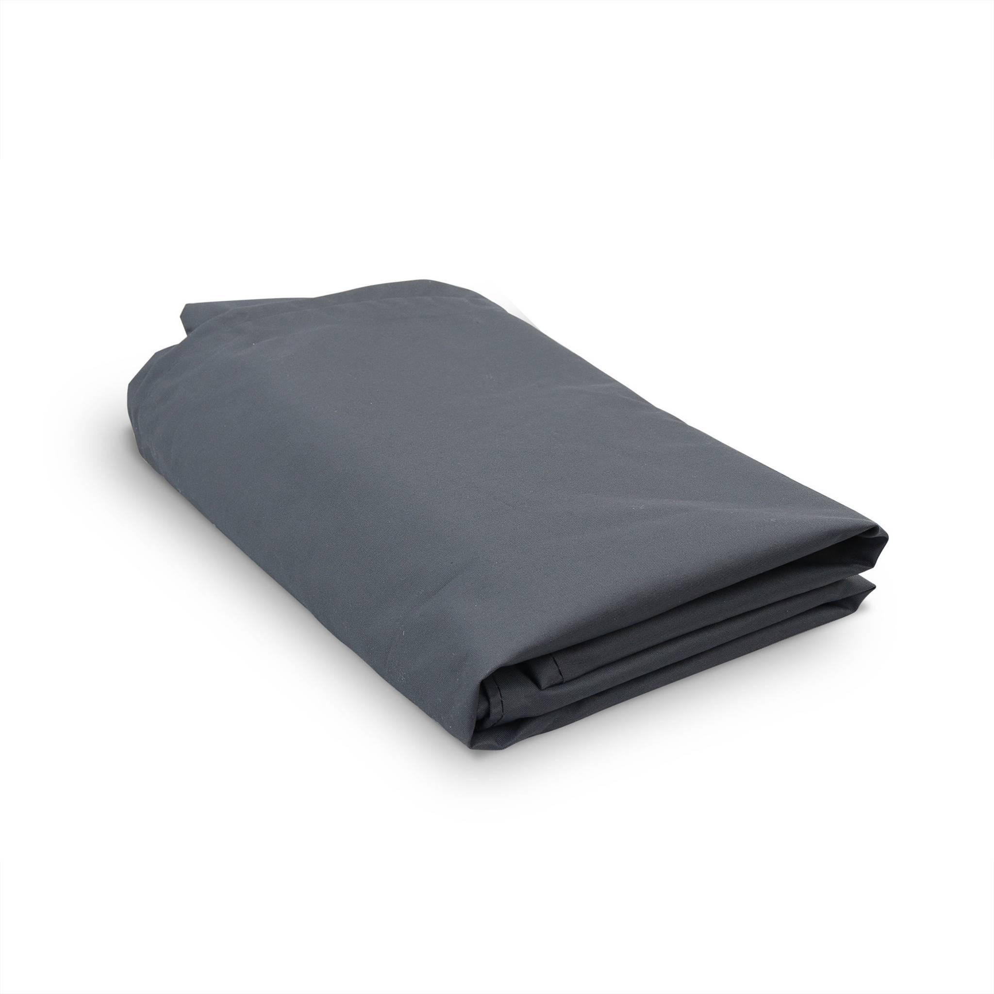 Voir la diapositive 2 : SWEEEK Housse de protection gris foncé pour fauteuils de jardin Genova et Brescia - Bâche toile Oxford en polyester enduit PA