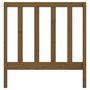 Voir la diapositive 4 : VIDAXL Tete de lit Marron miel 95x4x100 cm Bois massif de pin