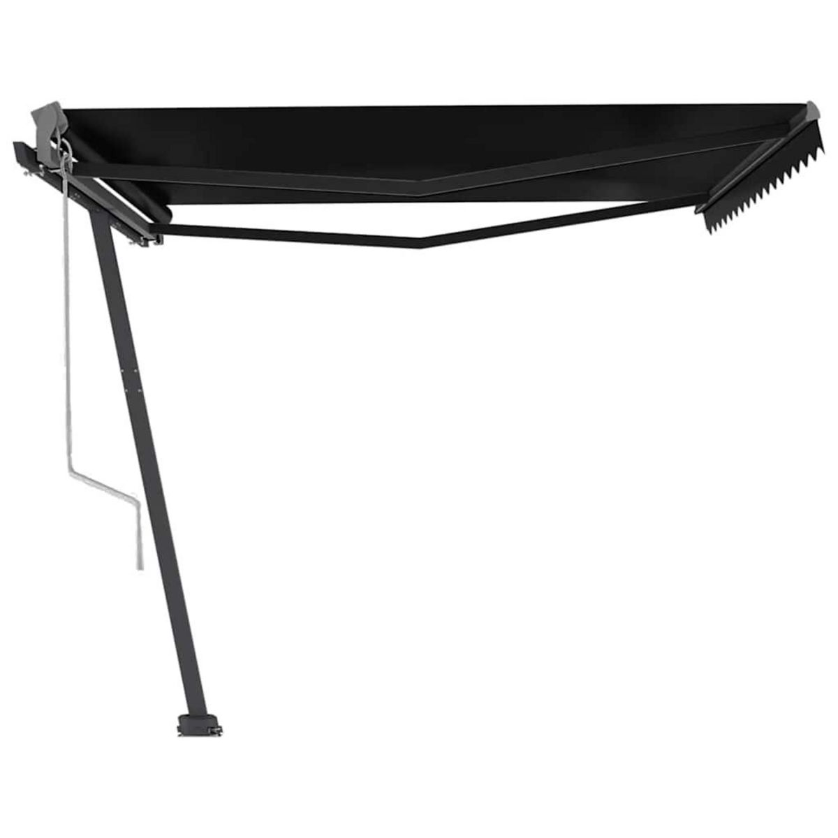VIDAXL Auvent automatique sur pied 450x300 cm Anthracite