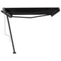 Voir la diapositive 4 : VIDAXL Auvent automatique sur pied 450x300 cm Anthracite