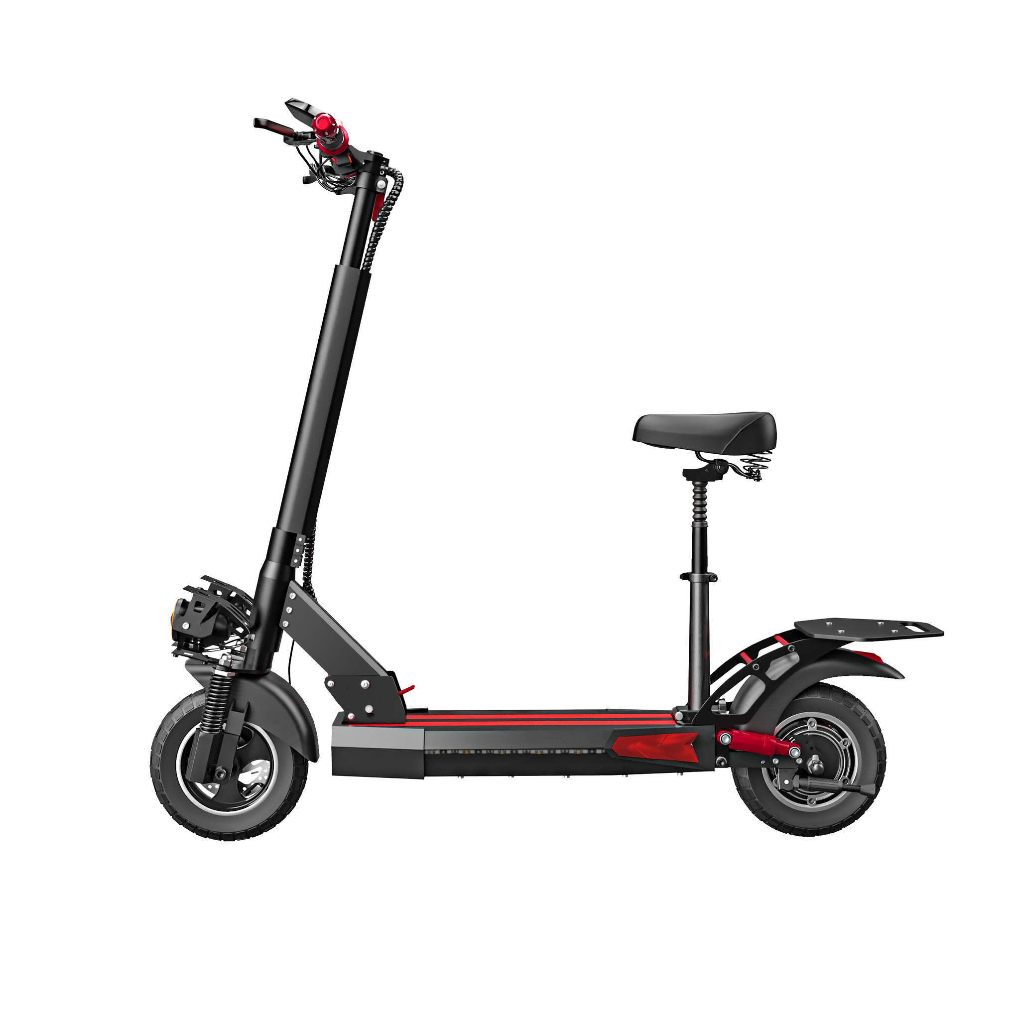 Voir la diapositive 4 : CHEEVALRY Trottinette électrique Chevalry X9 PRO, 10 pouces, batterie 48 V 21 Ah, déverrouillage NFC, noire