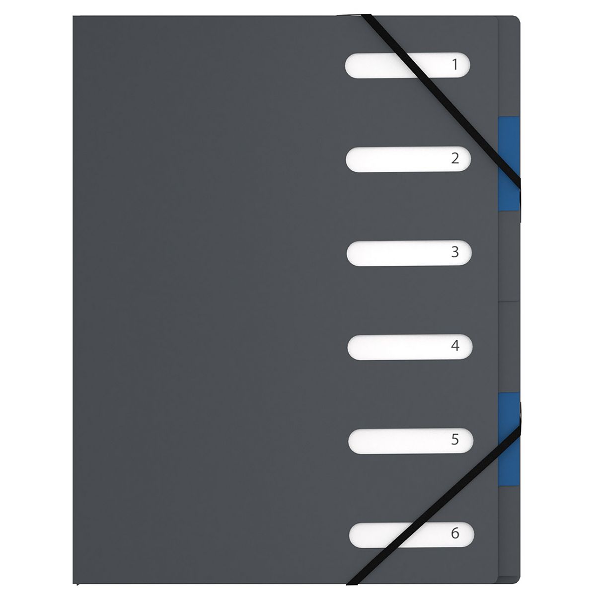 POUCE Trieur 6 positions carton noir