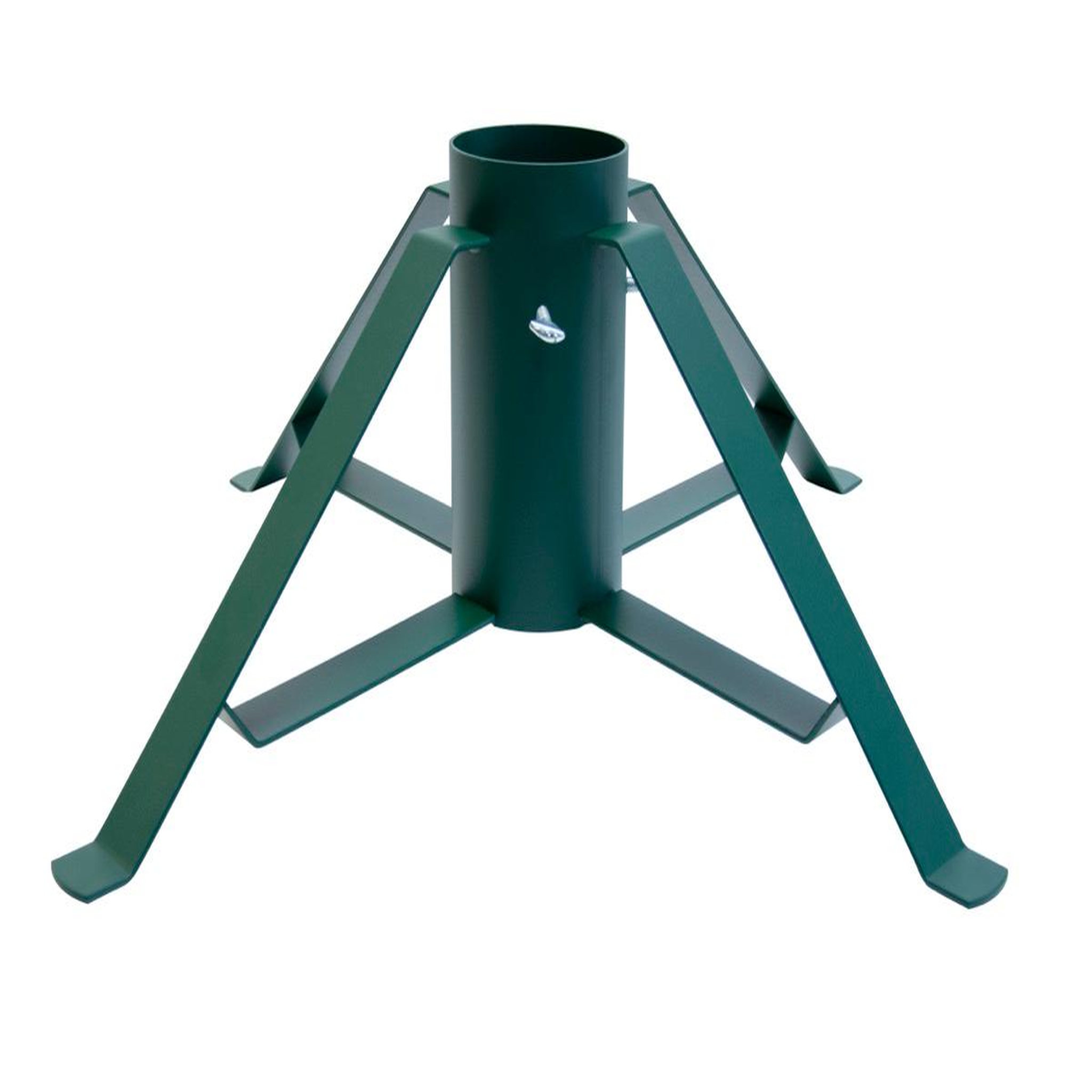 CENTRALE BRICO Pied de sapin 4 pieds fer plat vert sapin tube 11 cm