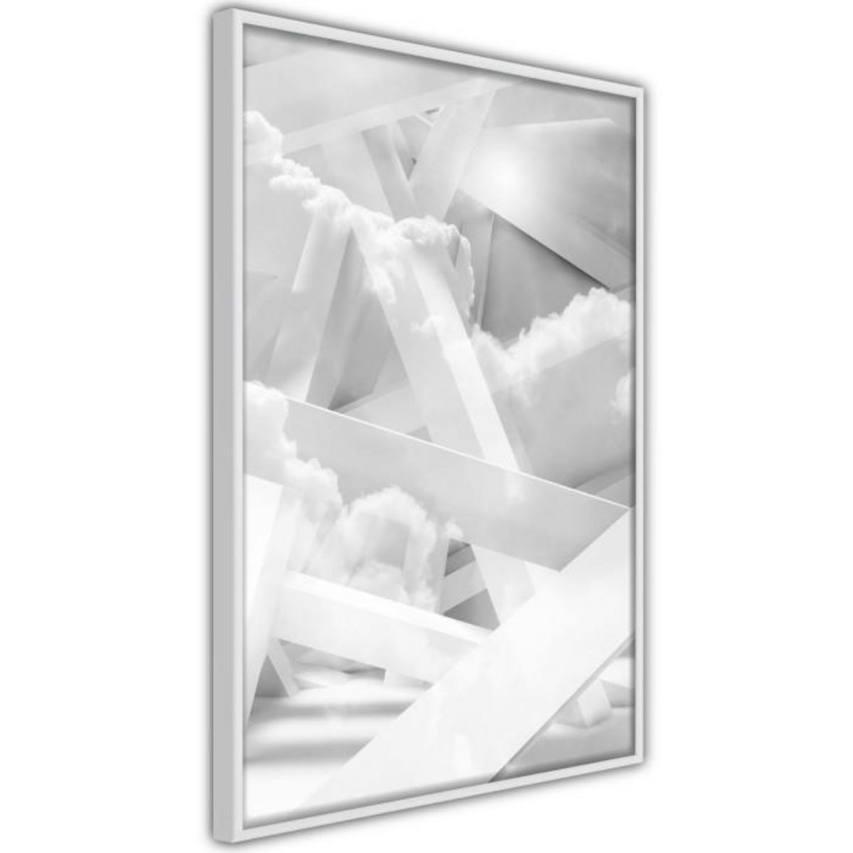 Paris Prix Affiche Murale Encadrée  Scaffold in the Clouds