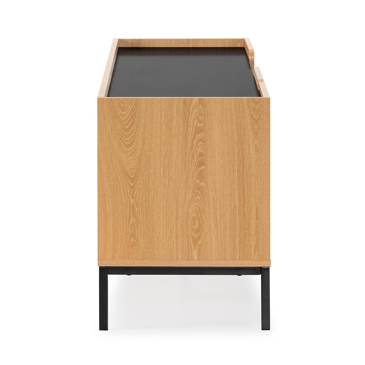 VS VENTA-STOCK Meuble Tv Curva 3 portes couleur Chêne