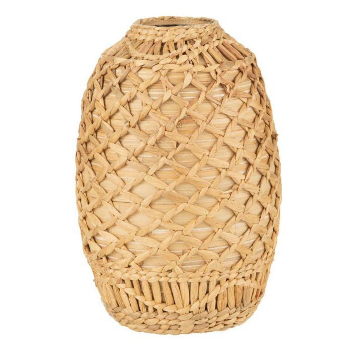 Paris Prix Vase Déco Tressé  Bambou  37cm Naturel