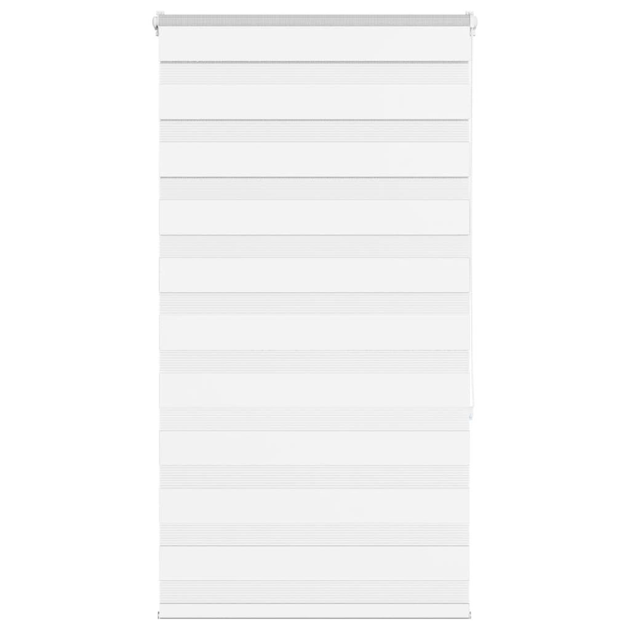 VIDAXL Store zebre blanc 75x150 cm largeur du tissu 70,9 cm polyester