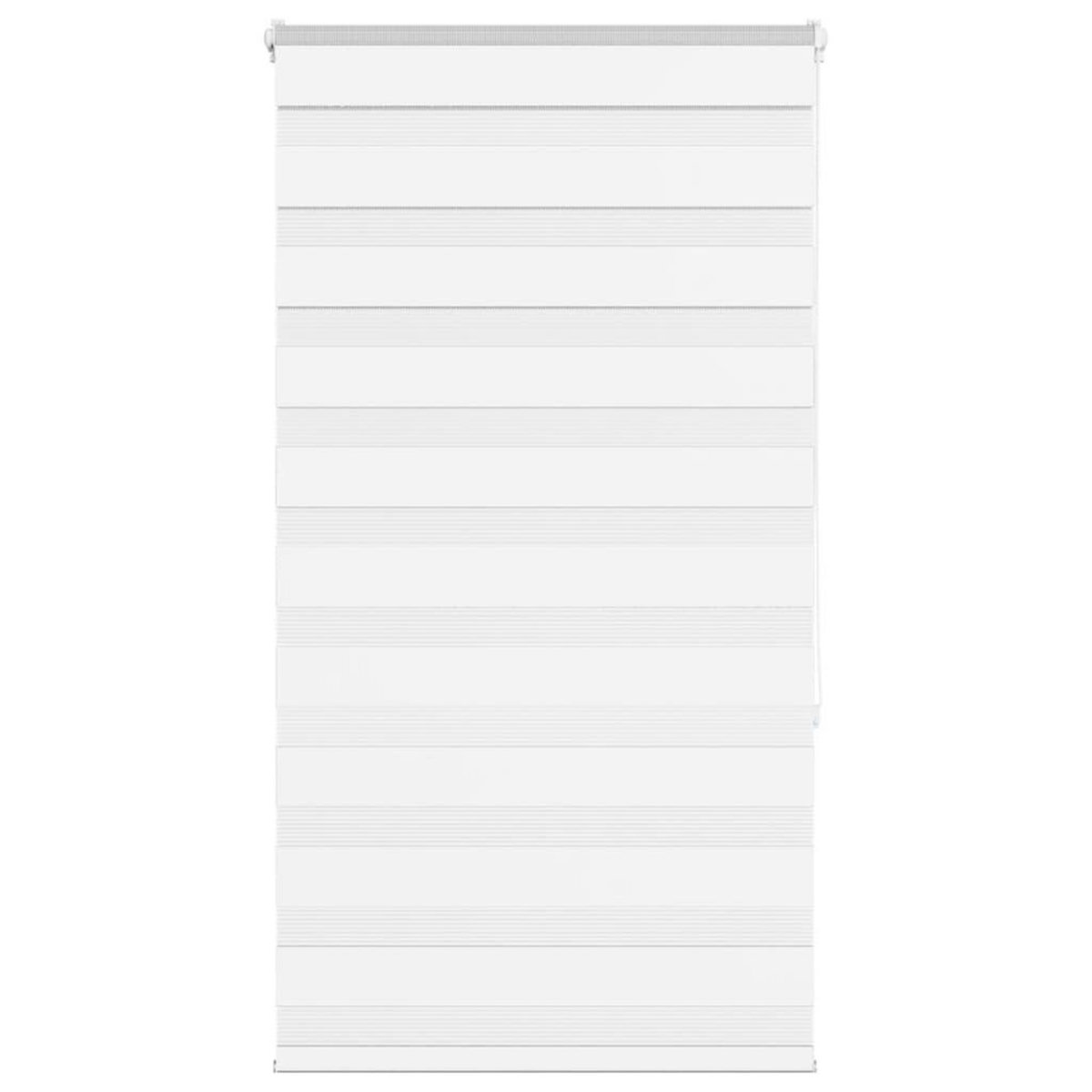 VIDAXL Store zebre blanc 75x150 cm largeur du tissu 70,9 cm polyester