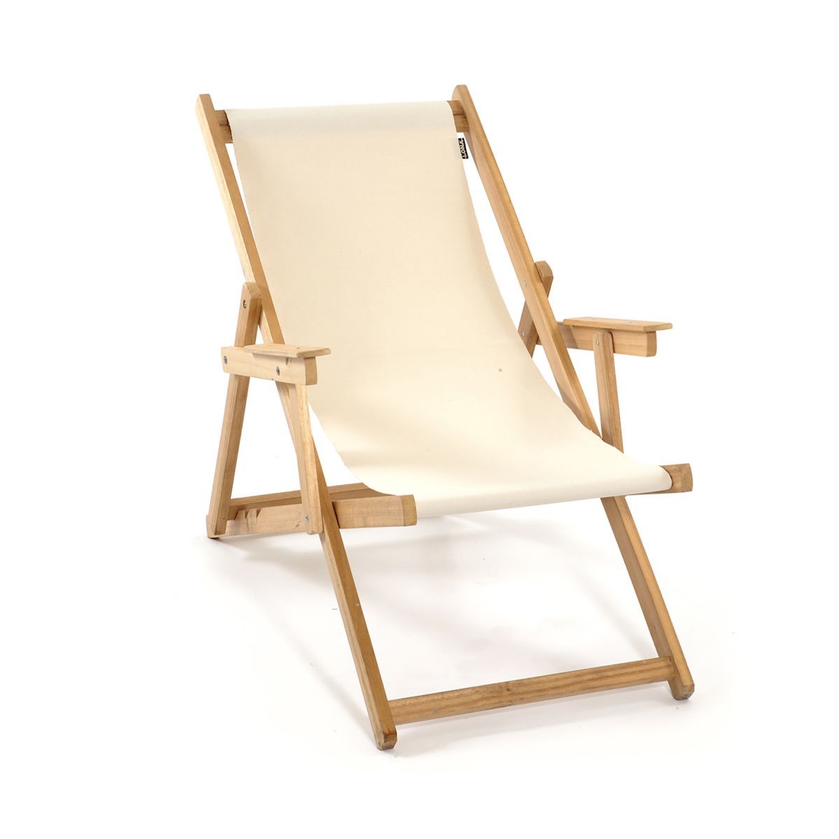 City Garden Chilienne de jardin - Bois et toile - Ecru - LONA